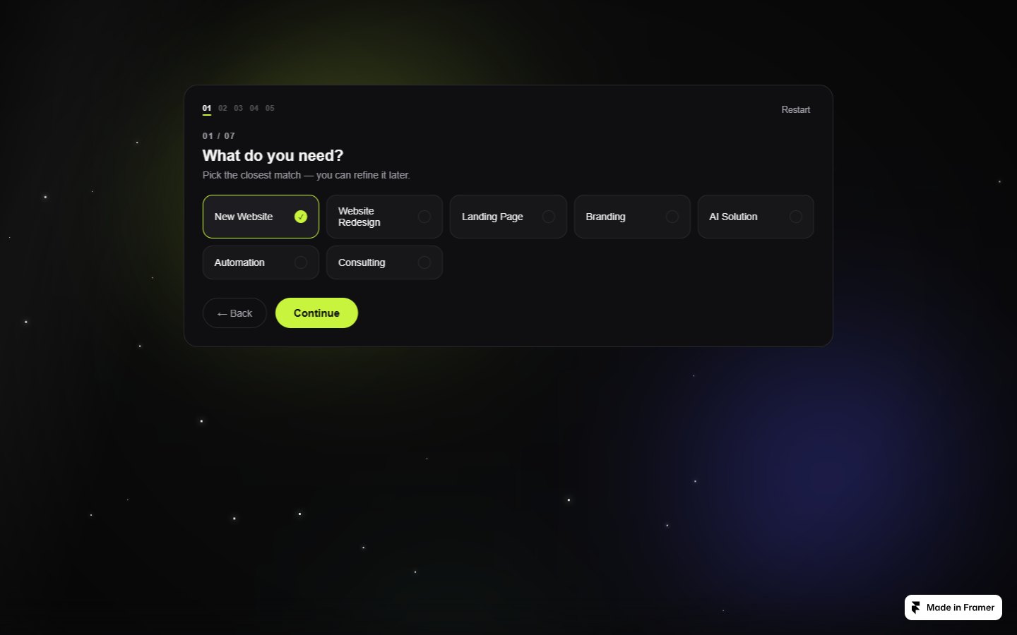 LeadFlow (by SK Developers) — preview — первый шаг