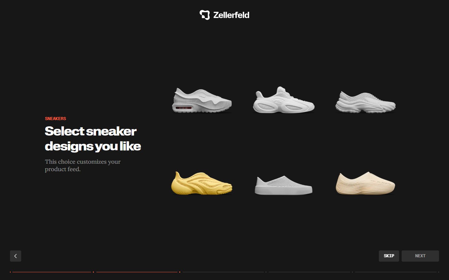 Zellerfeld — onboarding (Let's get to know you) — первый шаг