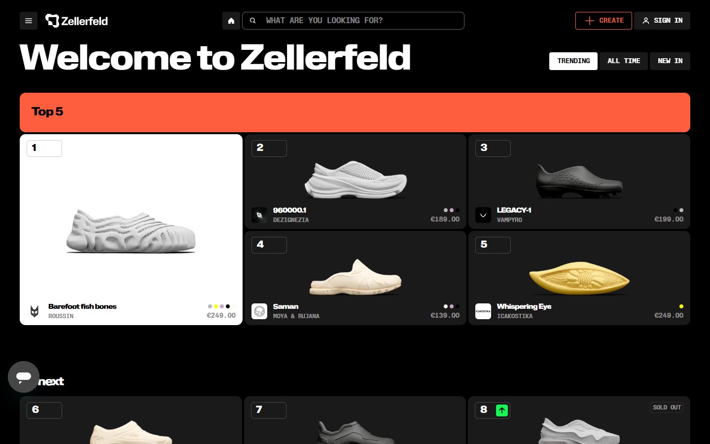 Zellerfeld — onboarding (Let's get to know you) — финал